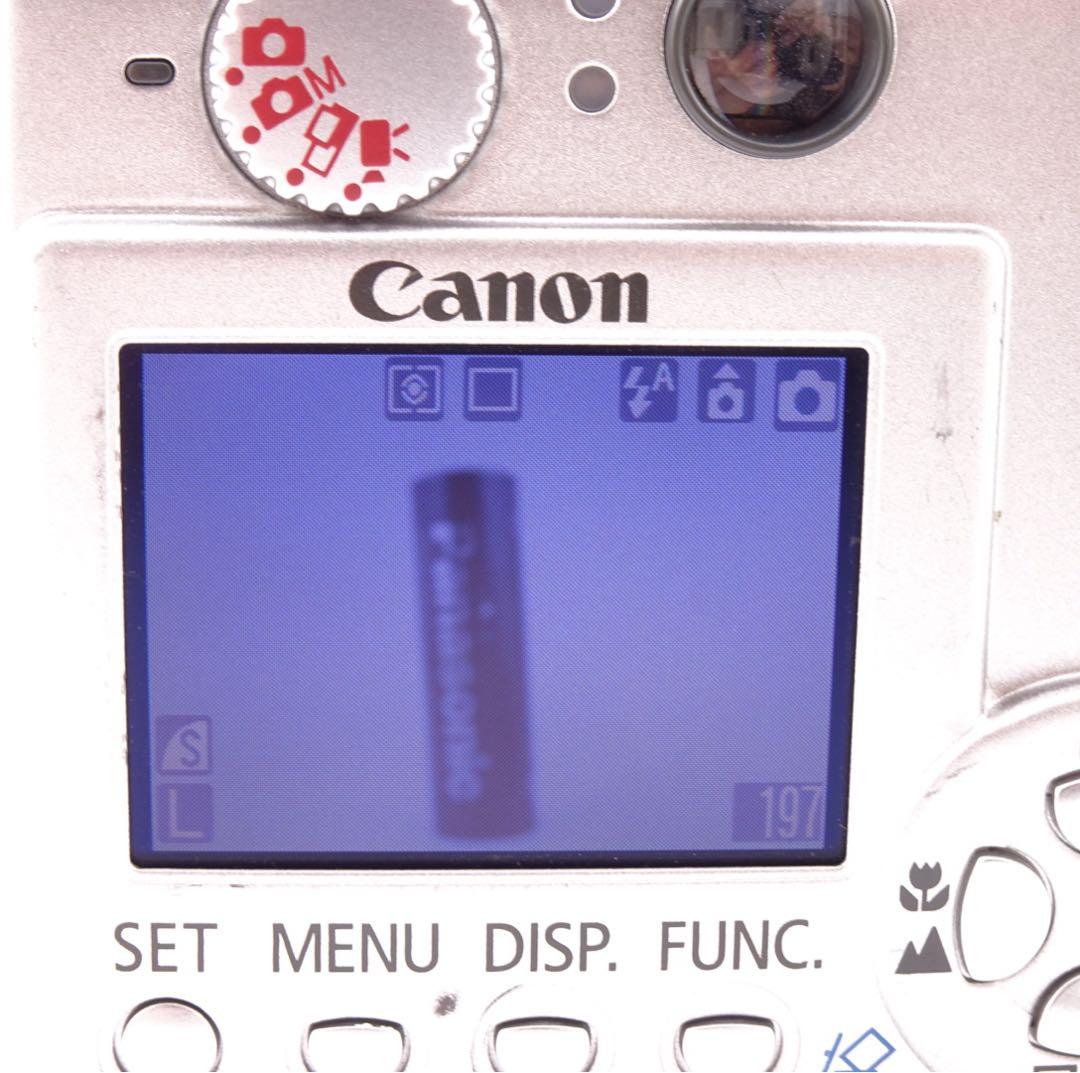 【動作確認済】 Canon IXY digital 500 オールドコンデジ