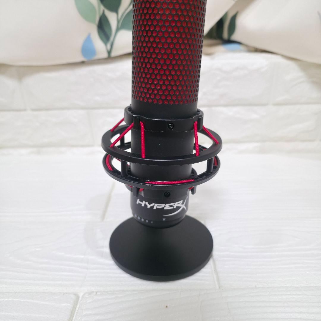 446】HyperX QuadCast スタンドアロンマイク HX-MICQC