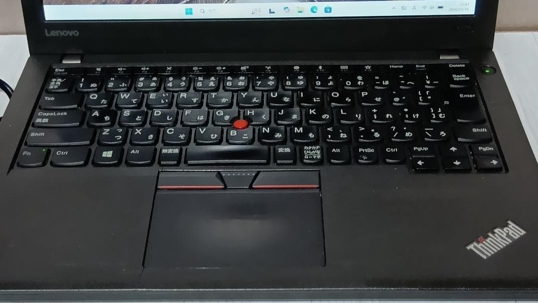 Lenovo Thinkpad X270 7世代i5