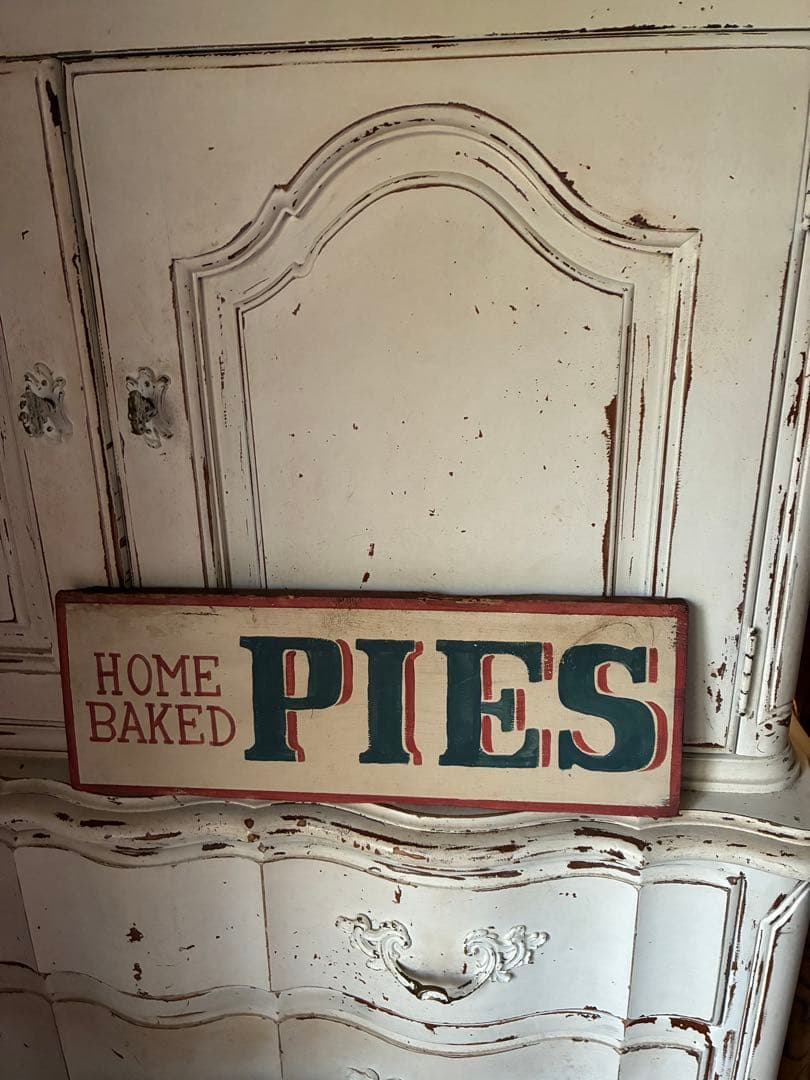 専用です　アンティーク　木製サインプレート　BAKED PIESアメリカ