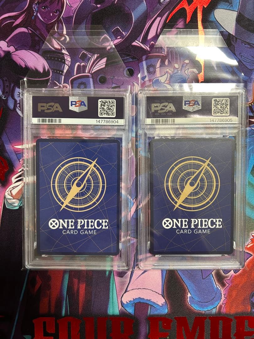 ワンピースカード　ルフィ太郎　ゾロ十郎　sp psa10 2連番