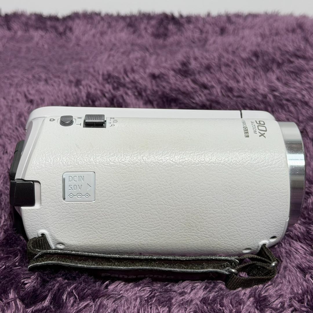 ☆美品 パナソニック HC-W585M W ホワイト HDビデオカメラ 64GB
