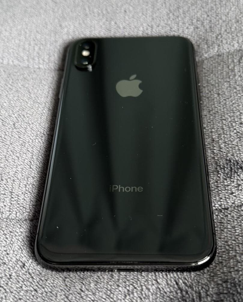 iPhoneX64GB 故障無、ほぼ傷なし、100%バッテリー