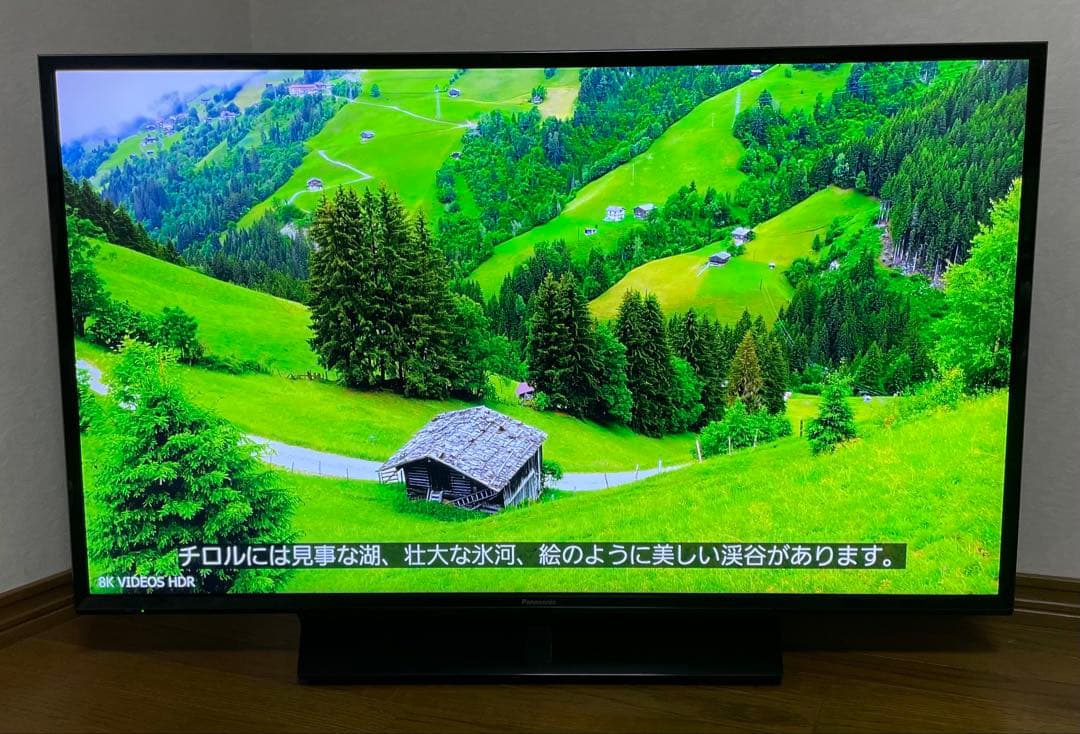 Panasonic 4K 液晶テレビ　TH-43FX750 2019年製