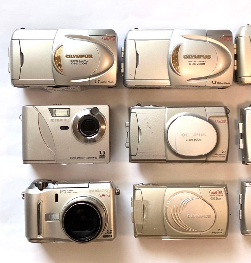 デジタルカメラ 9台セット　OLYMPUS CAMEDIA C-920含む