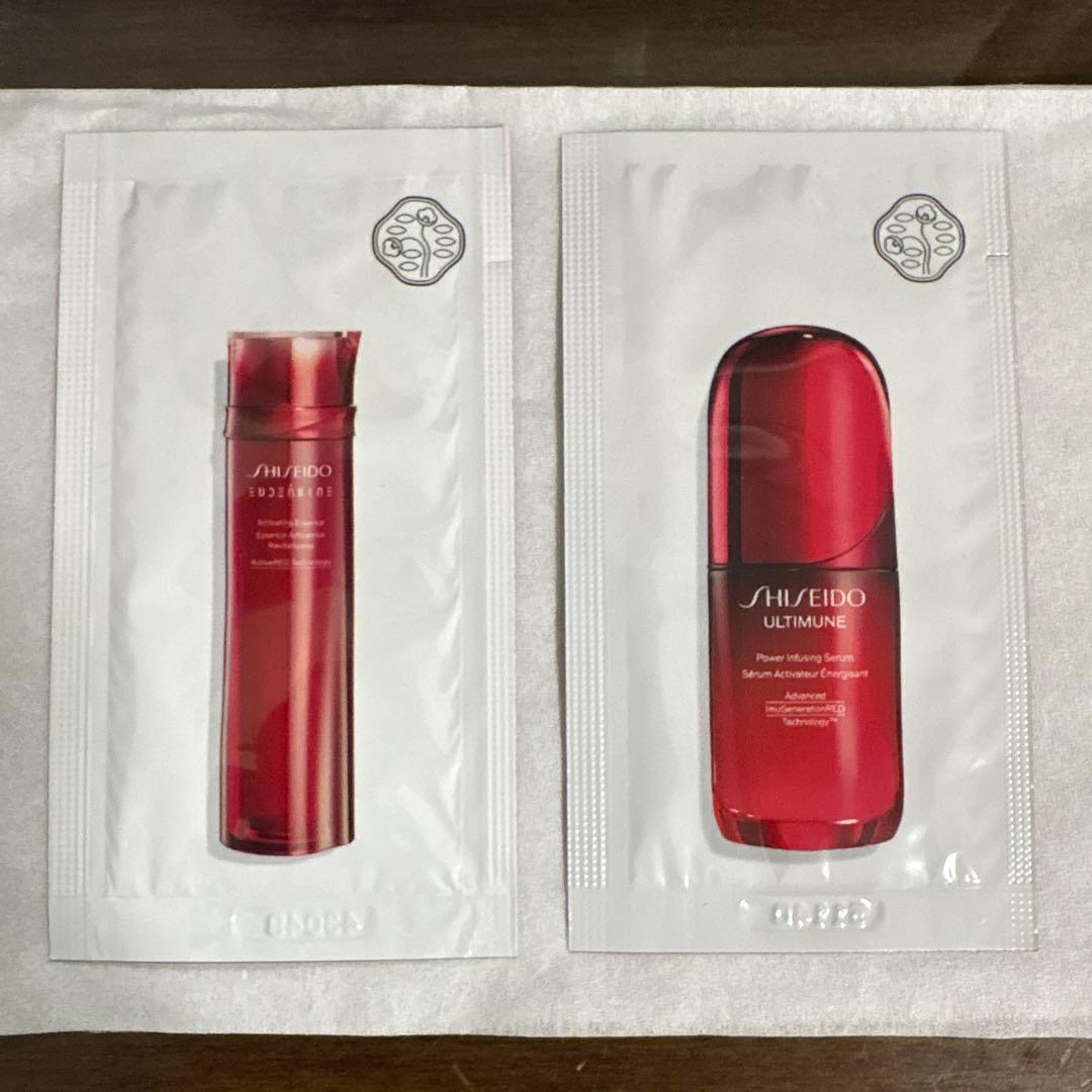 SHISEIDO 資生堂 エッセンススキングロウ　ファンデーション 下地 セット