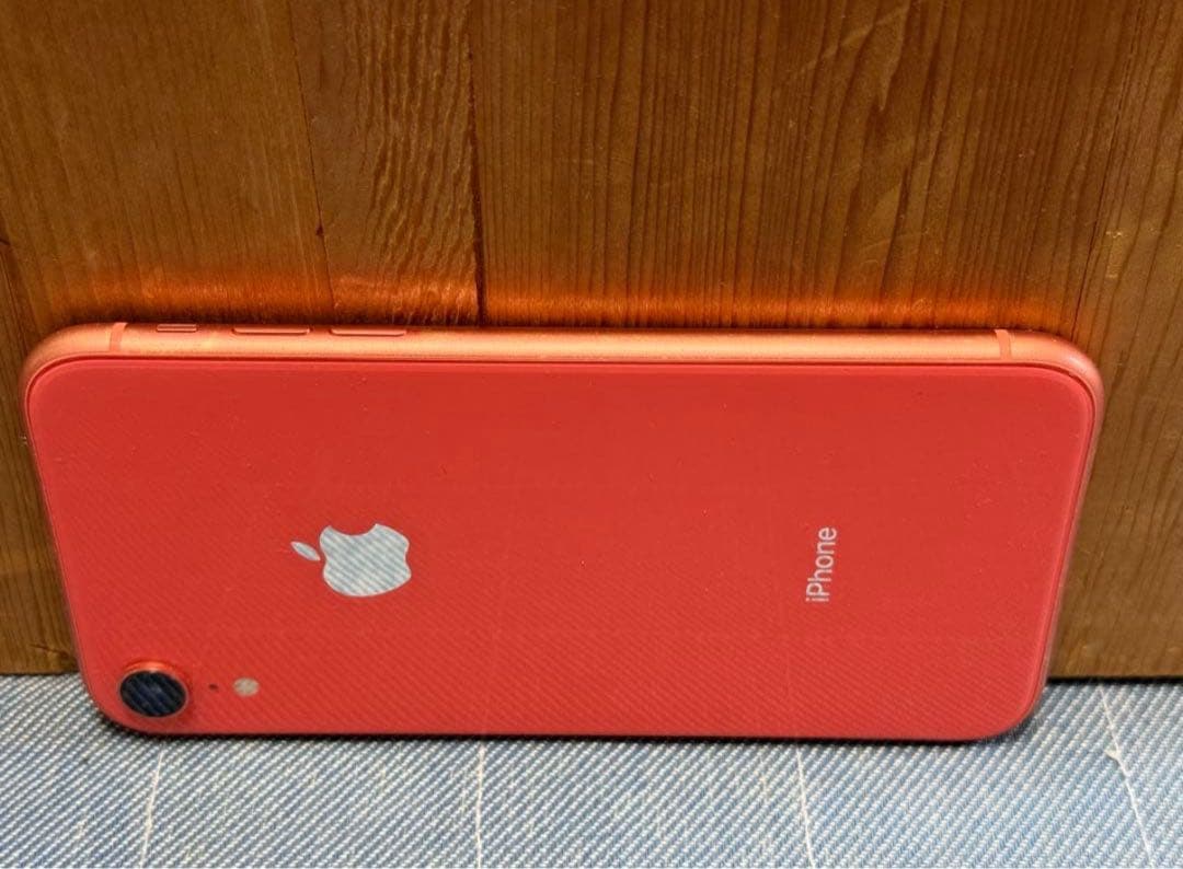 【ジャンク品】 iPhoneXR コーラル 64GB