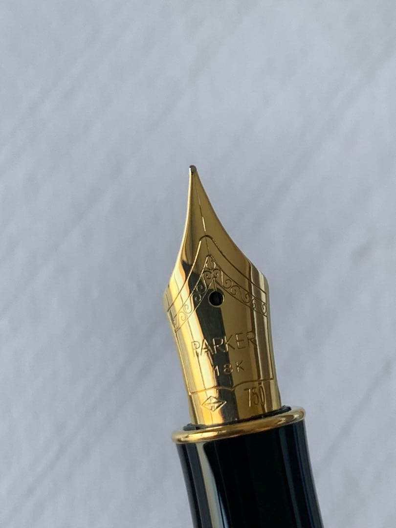 PARKER Sonnet シルバー製 万年筆 18Kペン先