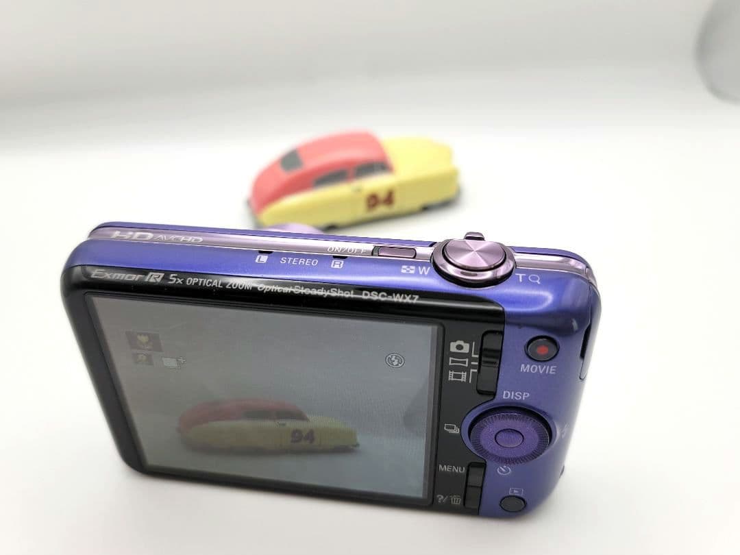 SONY Cyber-shot DSC-WX7 16.2メガピクセル パープル