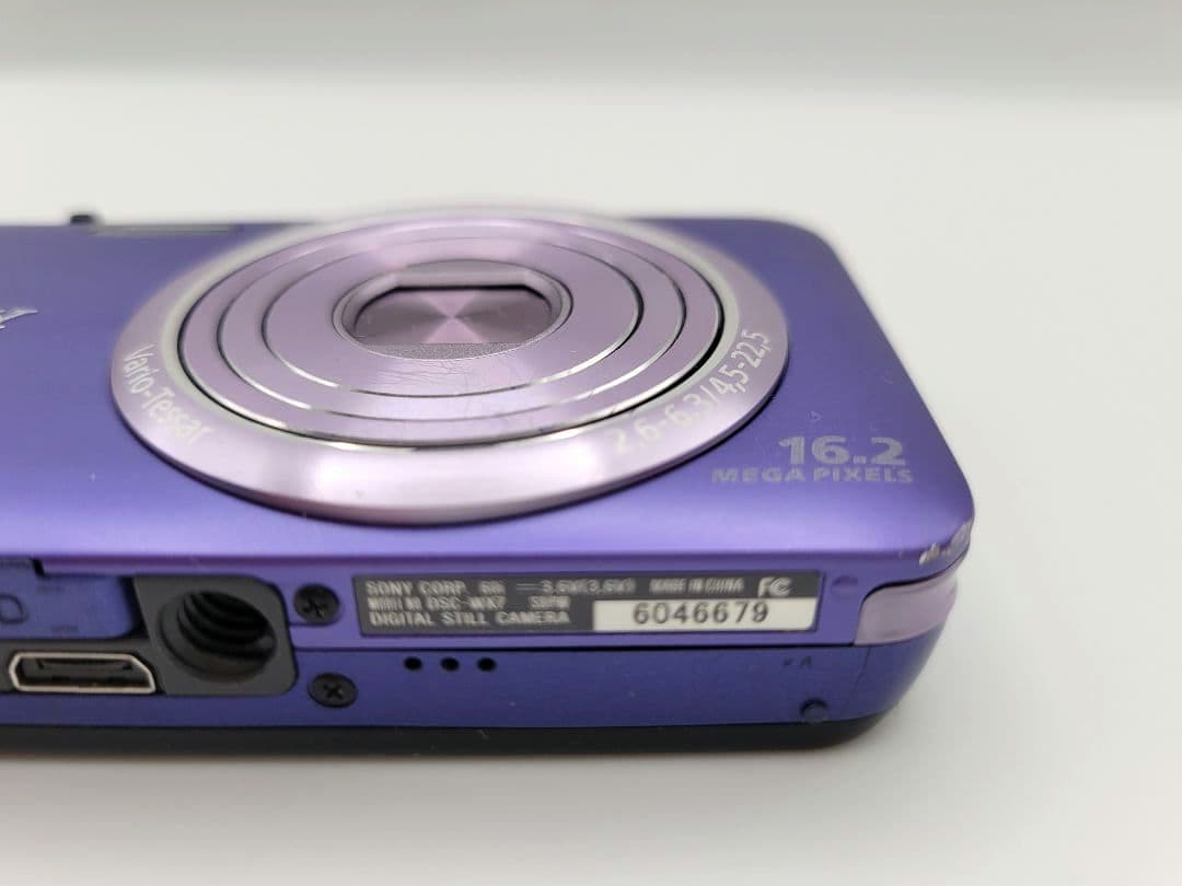 SONY Cyber-shot DSC-WX7 16.2メガピクセル パープル
