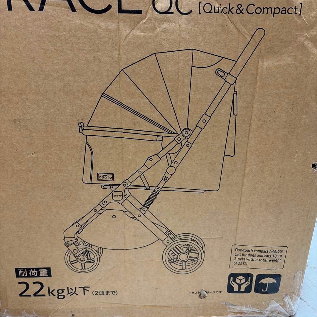 新品 GEX OSOTO GRACE QC グレース ペットカート 犬猫兼用