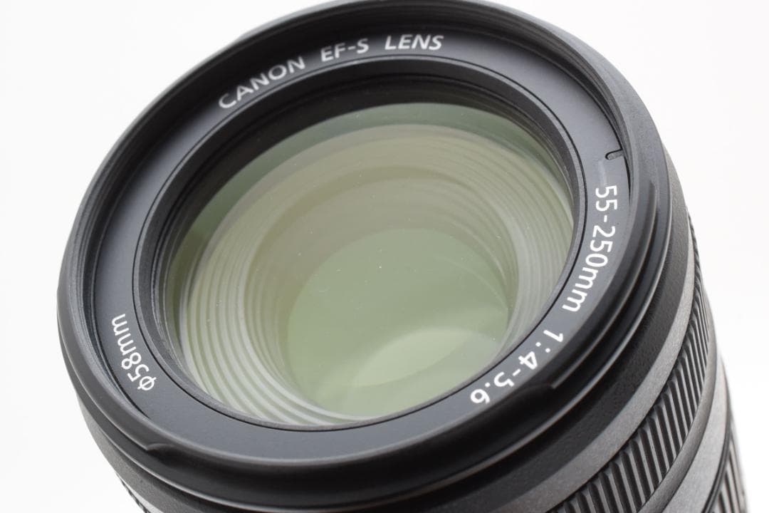 超美品 CANON EF-S 55-250mm 4-5.6 IS AF H216