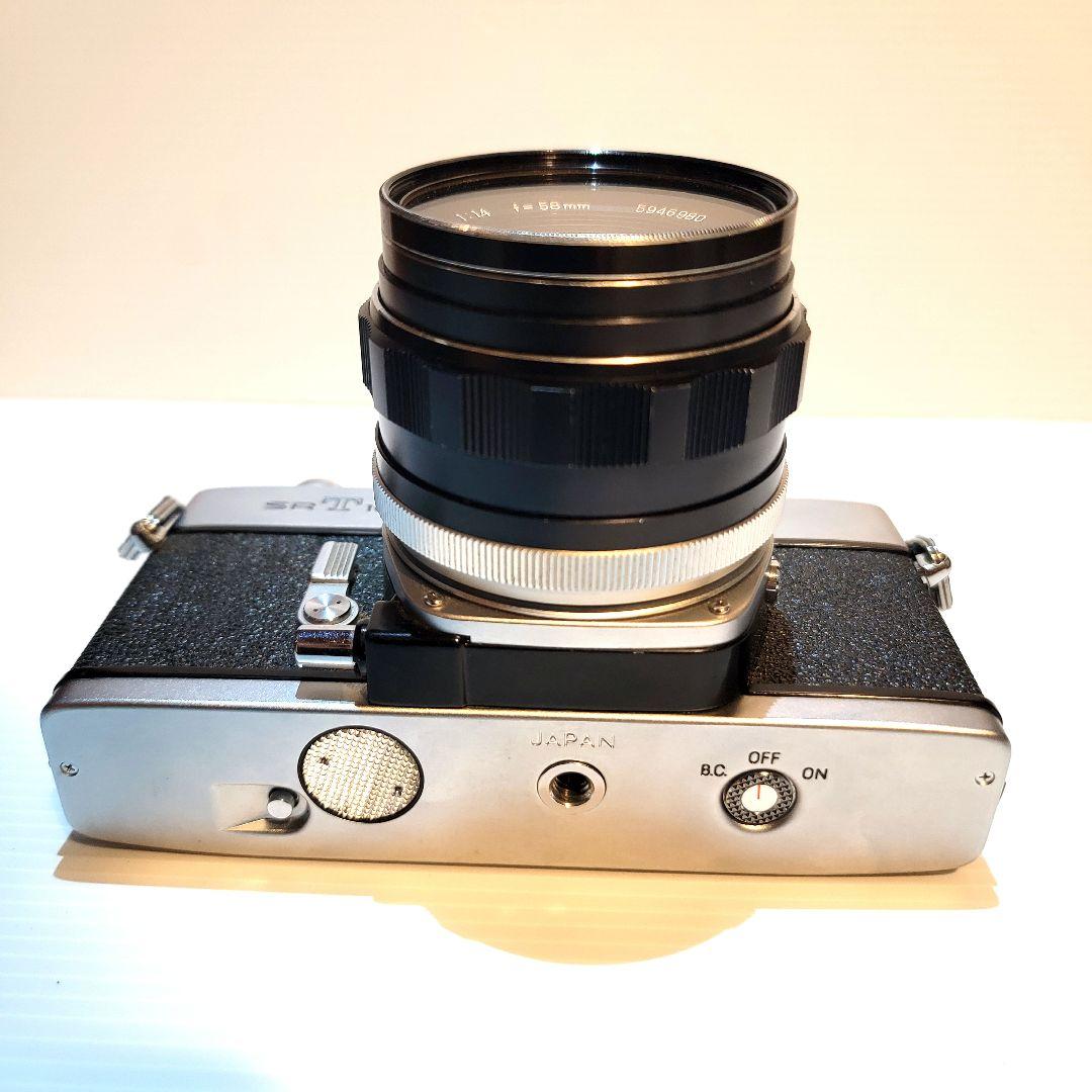 【美品 希少】MINOLTA SRT101 フィルムカメラ オールドカメラ