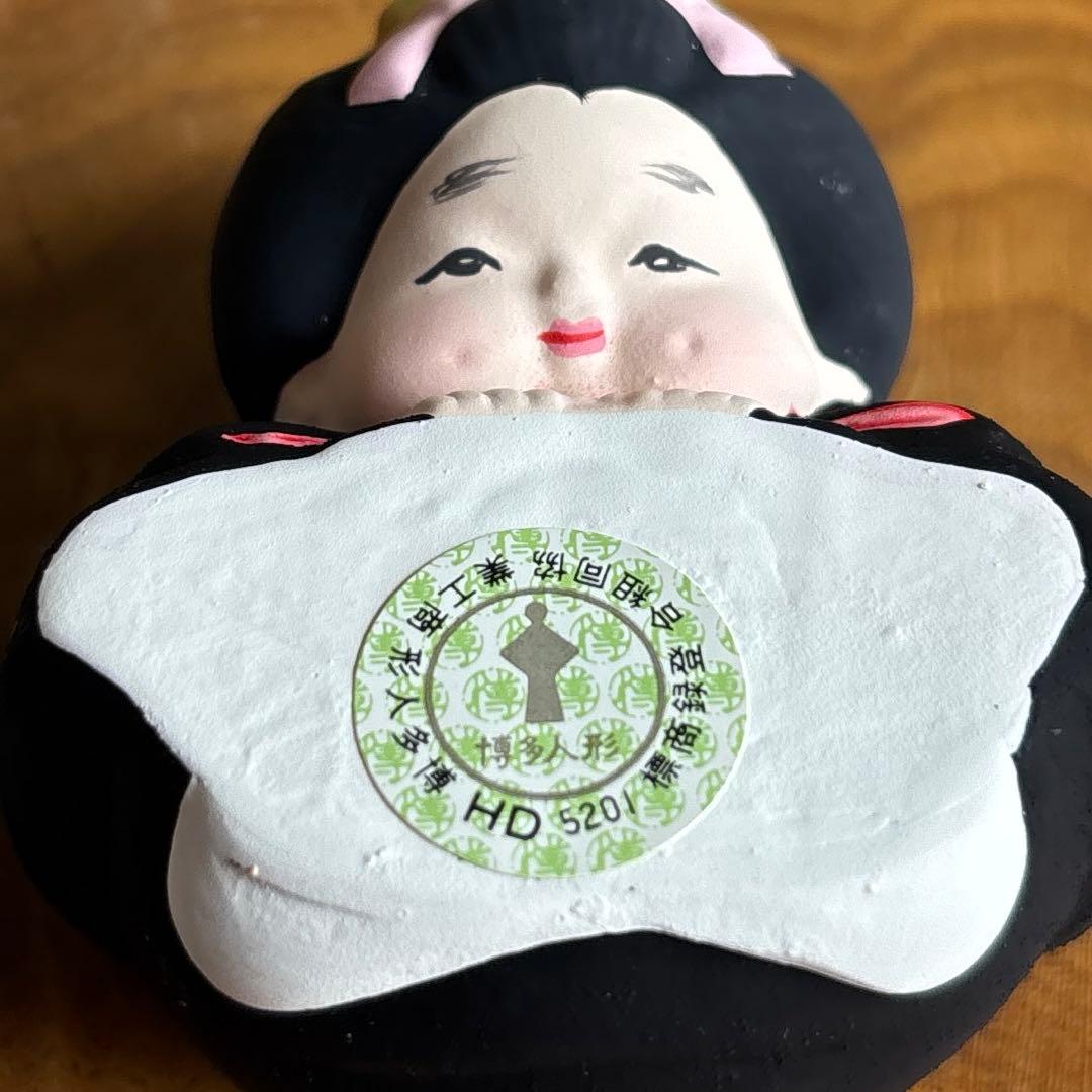 博多人形 伊藤芳巳作 共箱 経済産業大臣指定伝統的工芸品