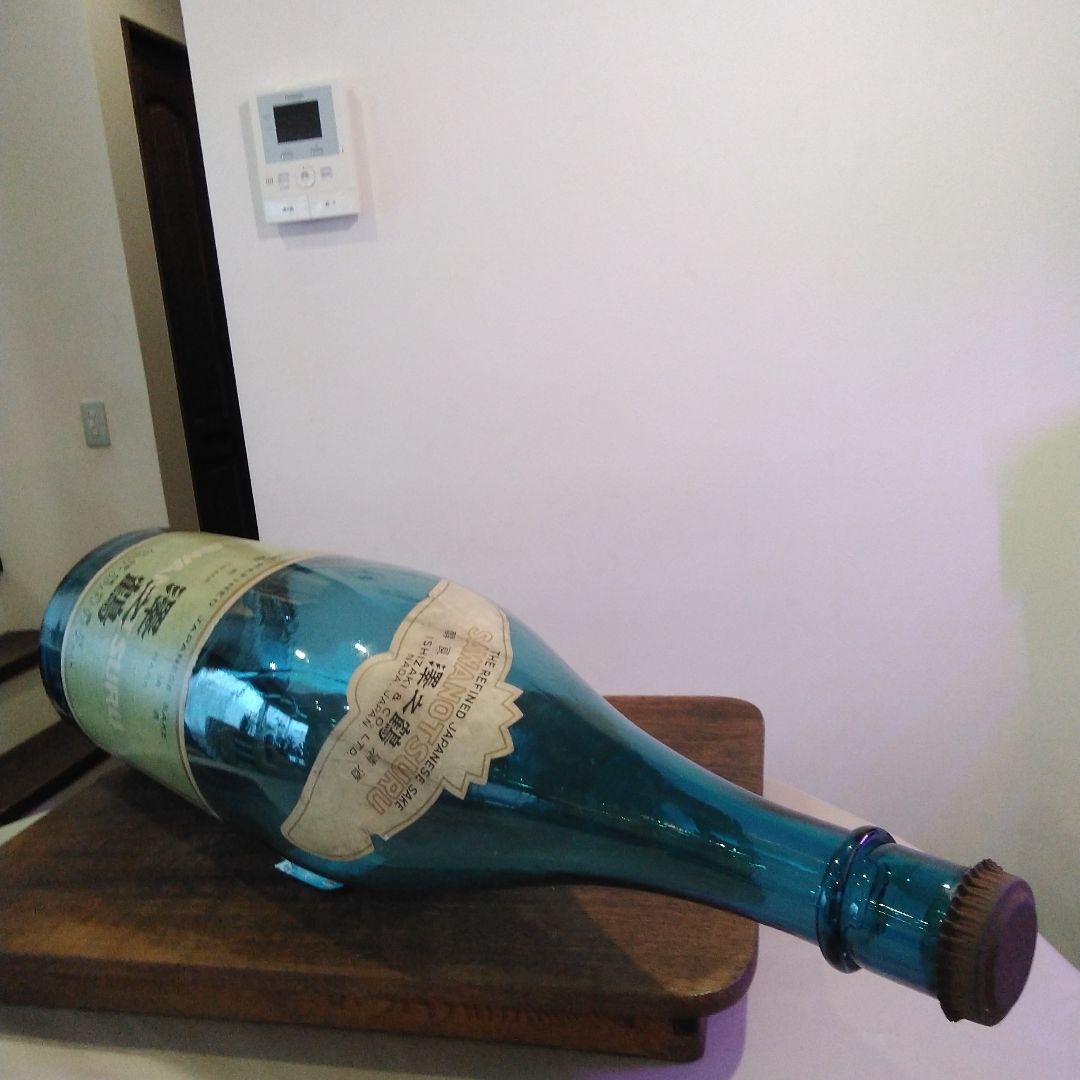 酒一斗瓶　清酒18L空ビン　高さ80cm アンティーク　海外で人気