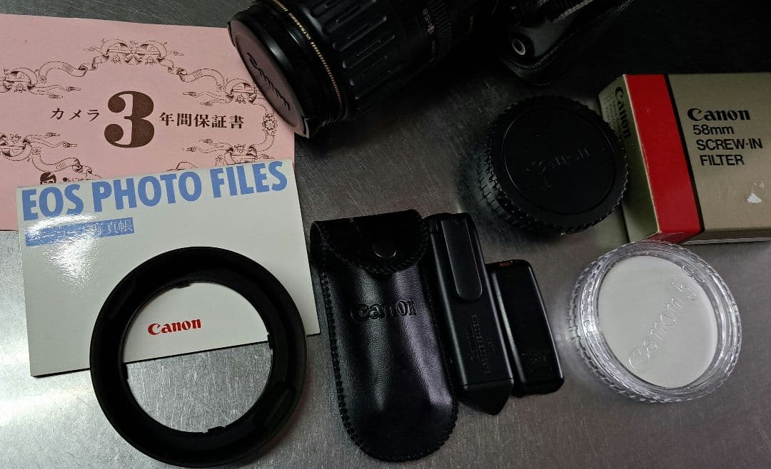 値下げ！キャノンEOS10QD本体レンズセット付属品いろいろ