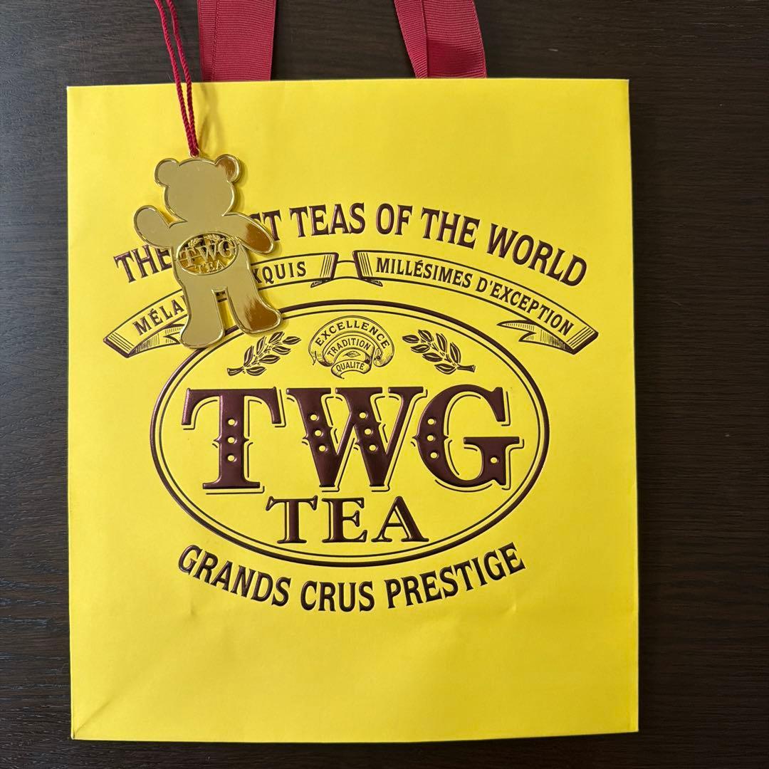 TWG Silver Moon Tea & Cookies セット　チャーム付き