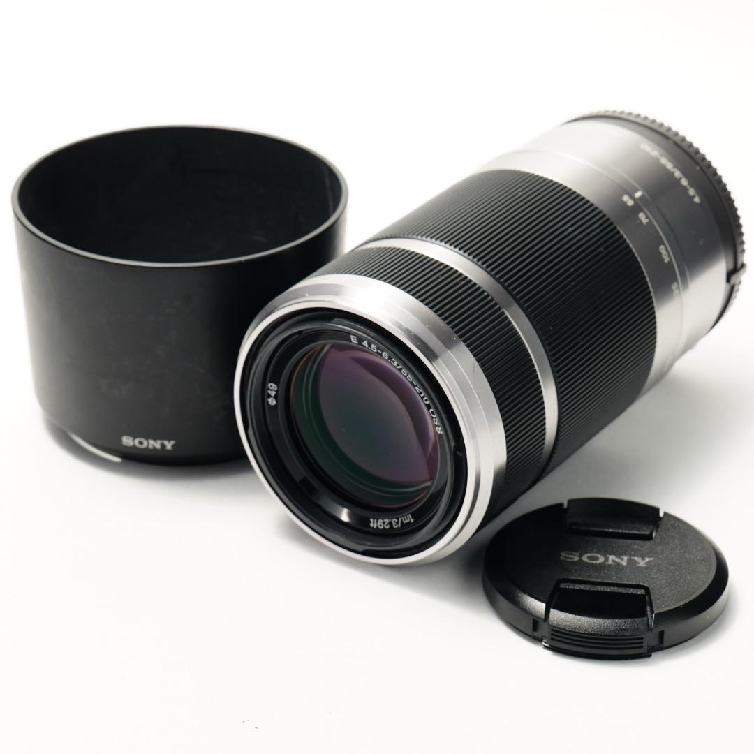 【運動会・スポーツに】SONY 望遠ズームレンズ SEL55210 514