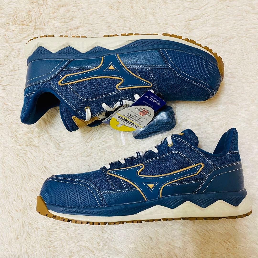 新品タグ付！MIZUNO ミズノ 安全靴 限定カラー　オールマイティ HW11L