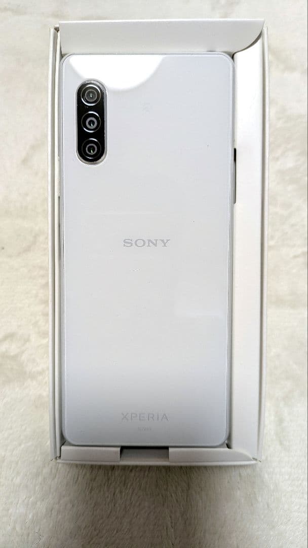 SONY Xperia10 III ホワイト 128 GB ガラスフィルム付