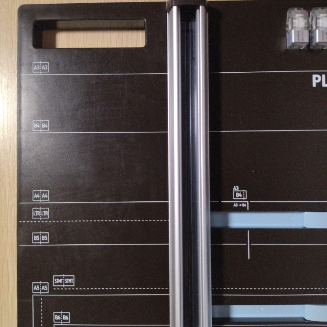 PLUS スライドカッター ハンブンコ PK-811＆替刃折り目＆替刃ミシン目