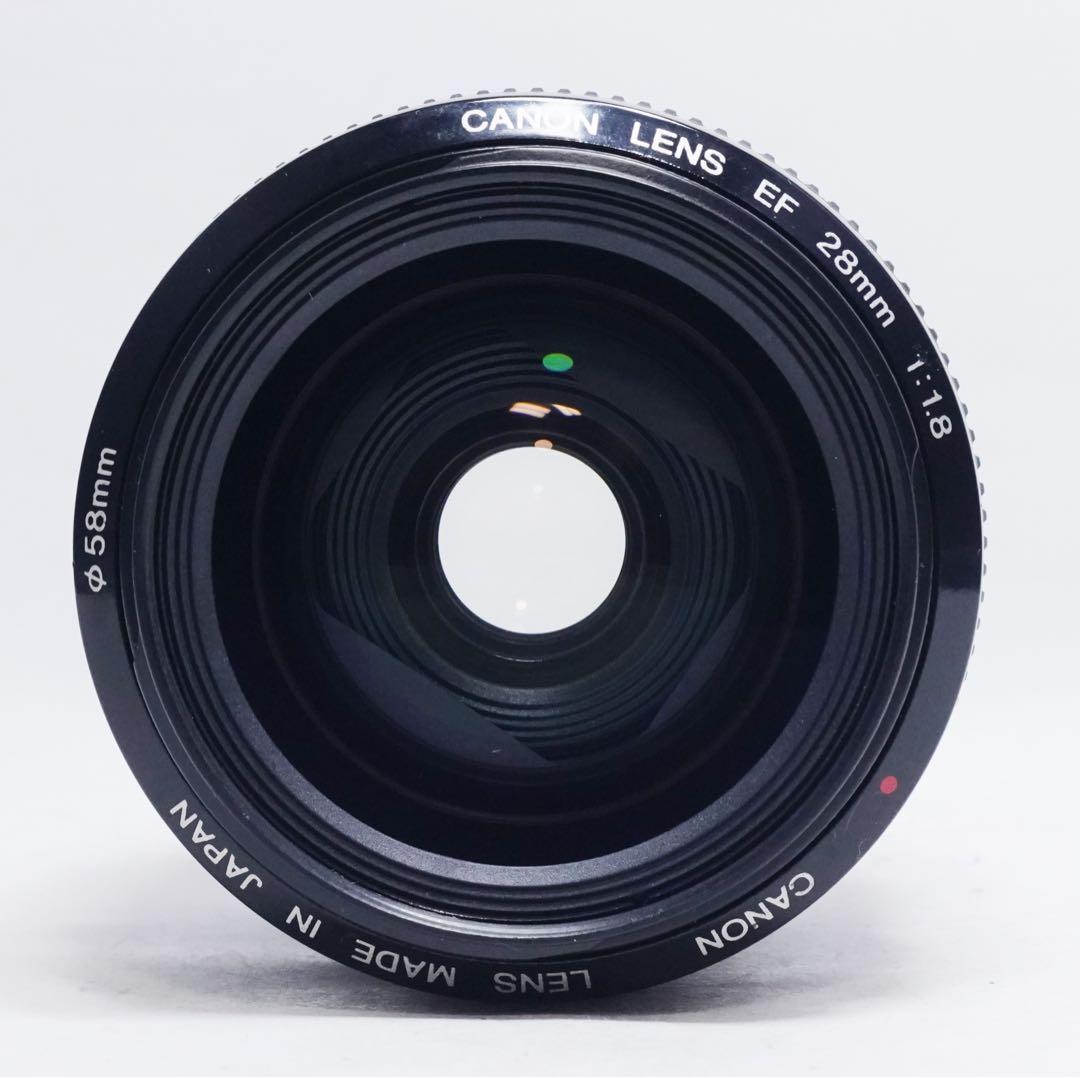 極美品 Canon EF 28mm f2.8 usm 単焦点レンズ