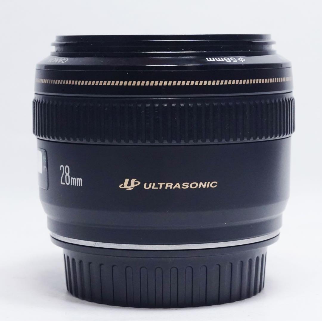 極美品 Canon EF 28mm f2.8 usm 単焦点レンズ