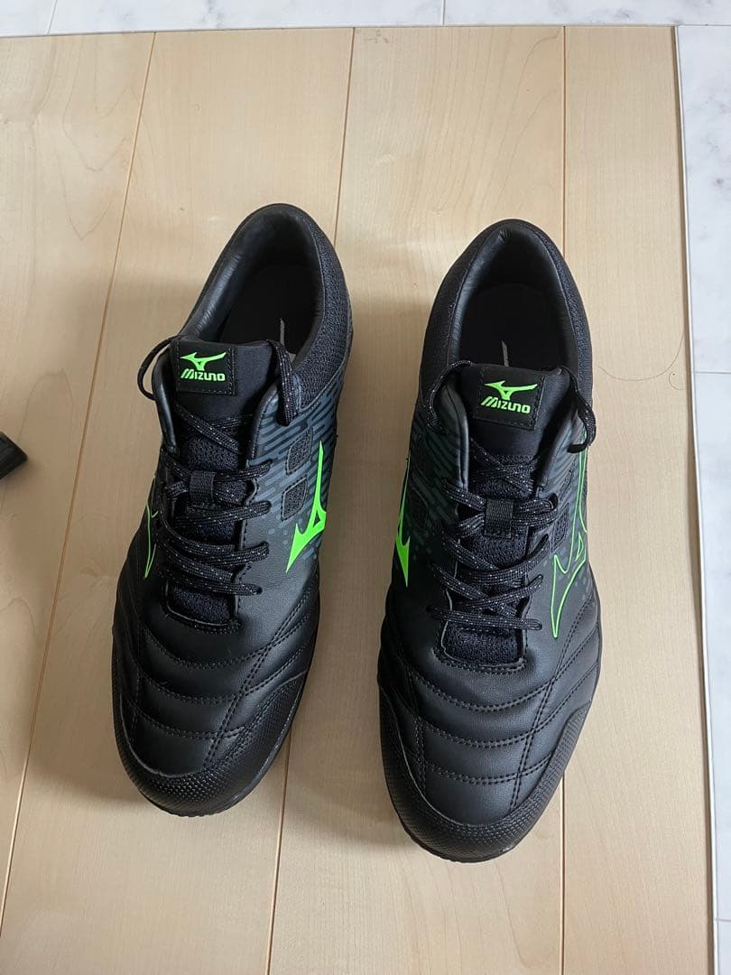Mizuno 安全靴 F1GA23000 29.0cm ブラック/グリーン