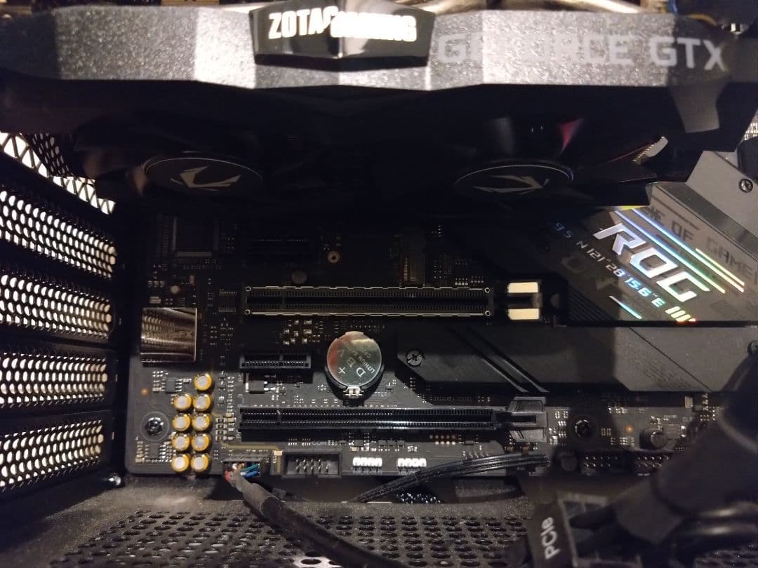 自作PC Core i7 1660SUPER メモリ32G M.2(500GB)