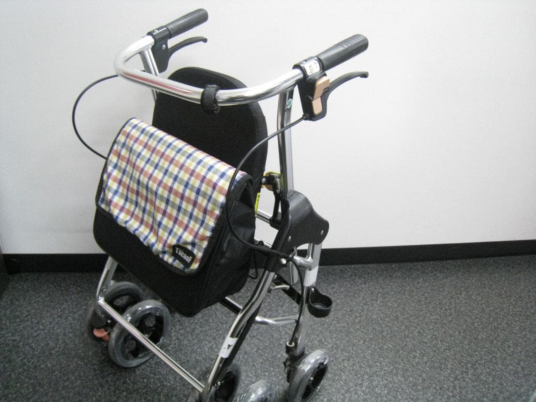 テイコブリトルハイ　HS05　チェックブルー 幸和製作所 歩行器 ④