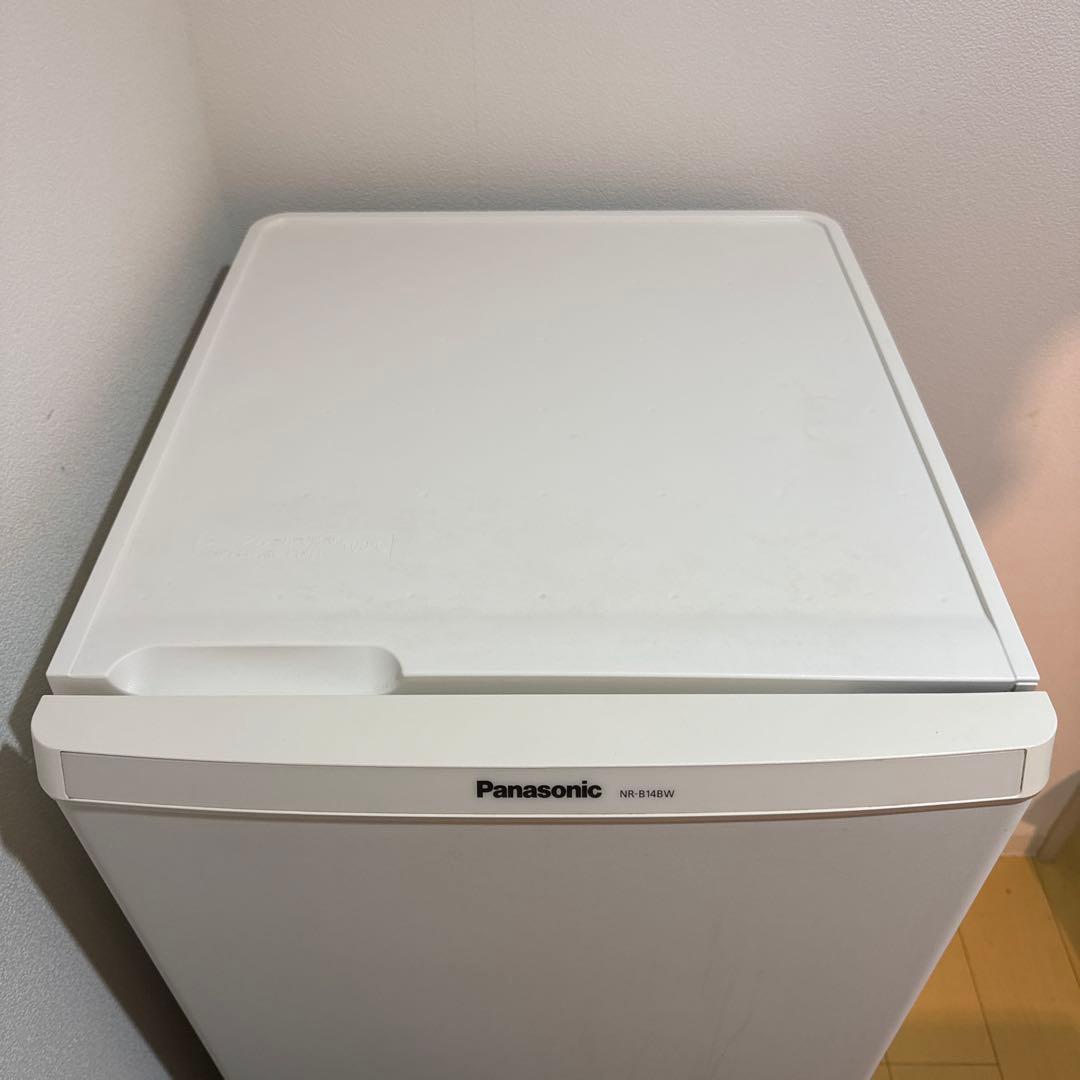 [美品]超特価！Panasonic NR-B14BW 冷蔵庫 ホワイト 中古