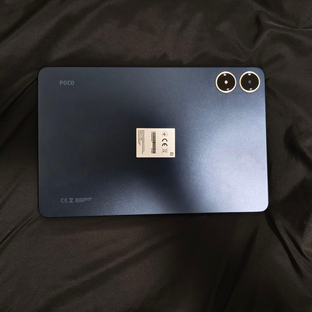 Xiaomi POCO Pad 256GB ブルー 手帳型ケース付 おまけ付き