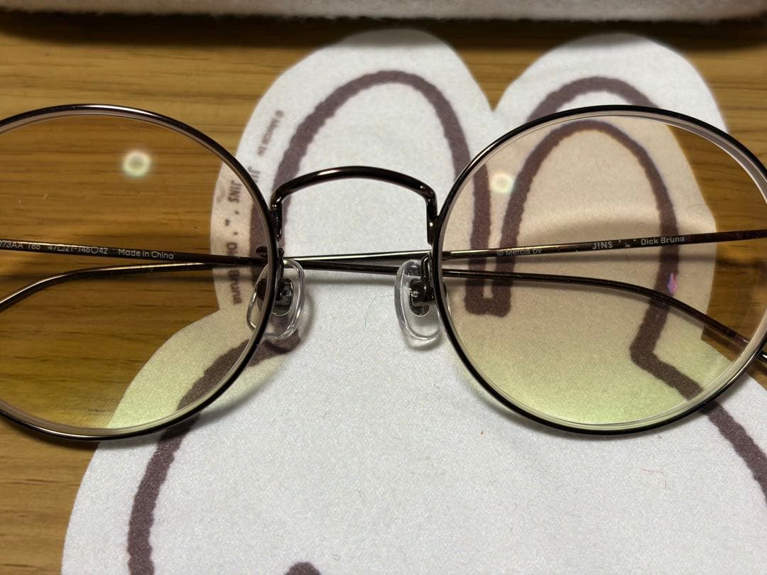 JINS×Dick Bruna ミッフィー　ジンズ　カラー度ありサングラス