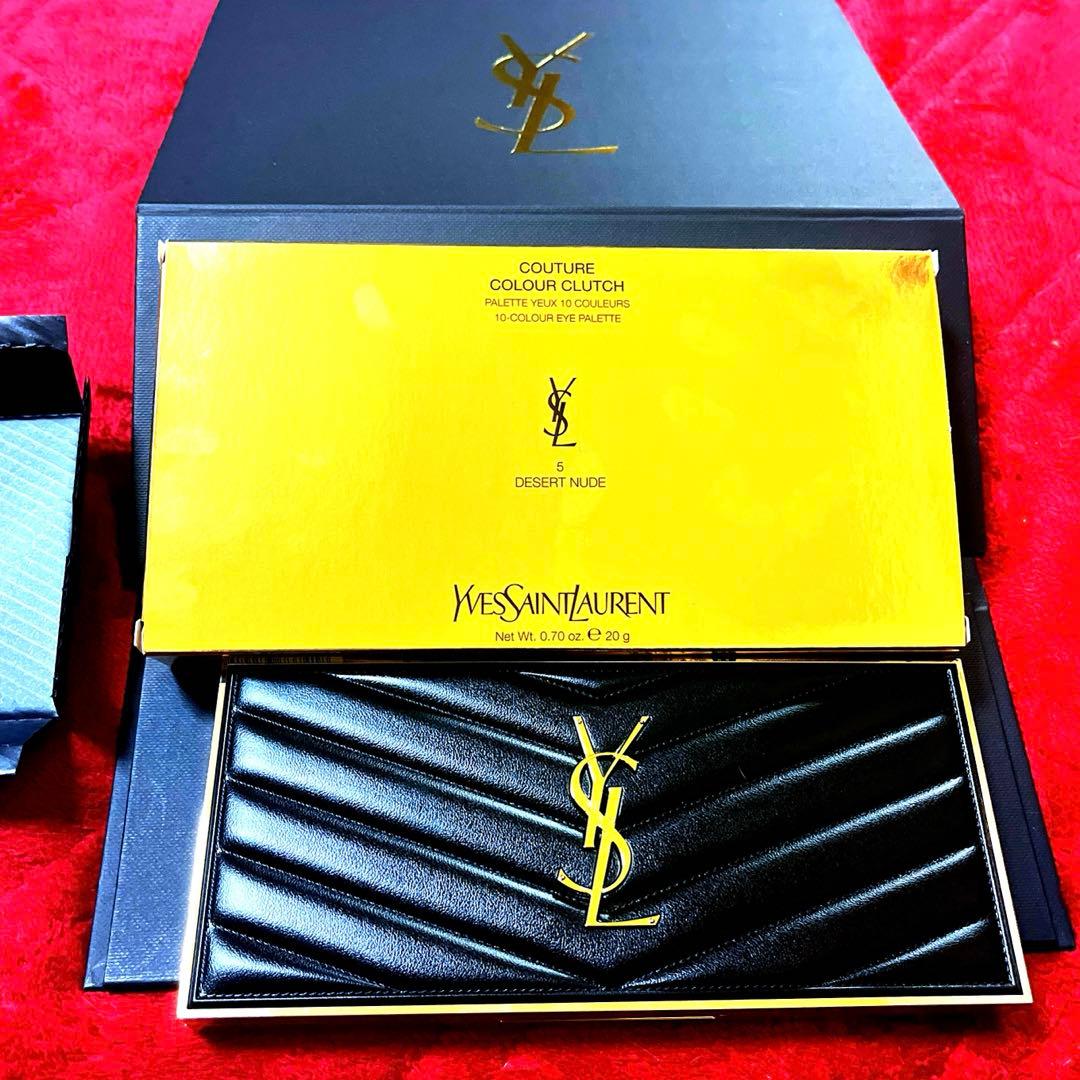 未使用復刻版！数量限定【YSL】クチュール カラー クラッチ 5 デザートヌード