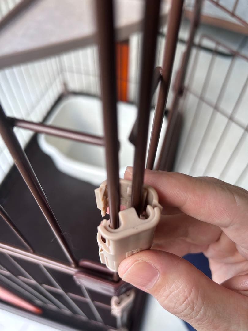 【美品】猫ケージ 2段 ペットケージ