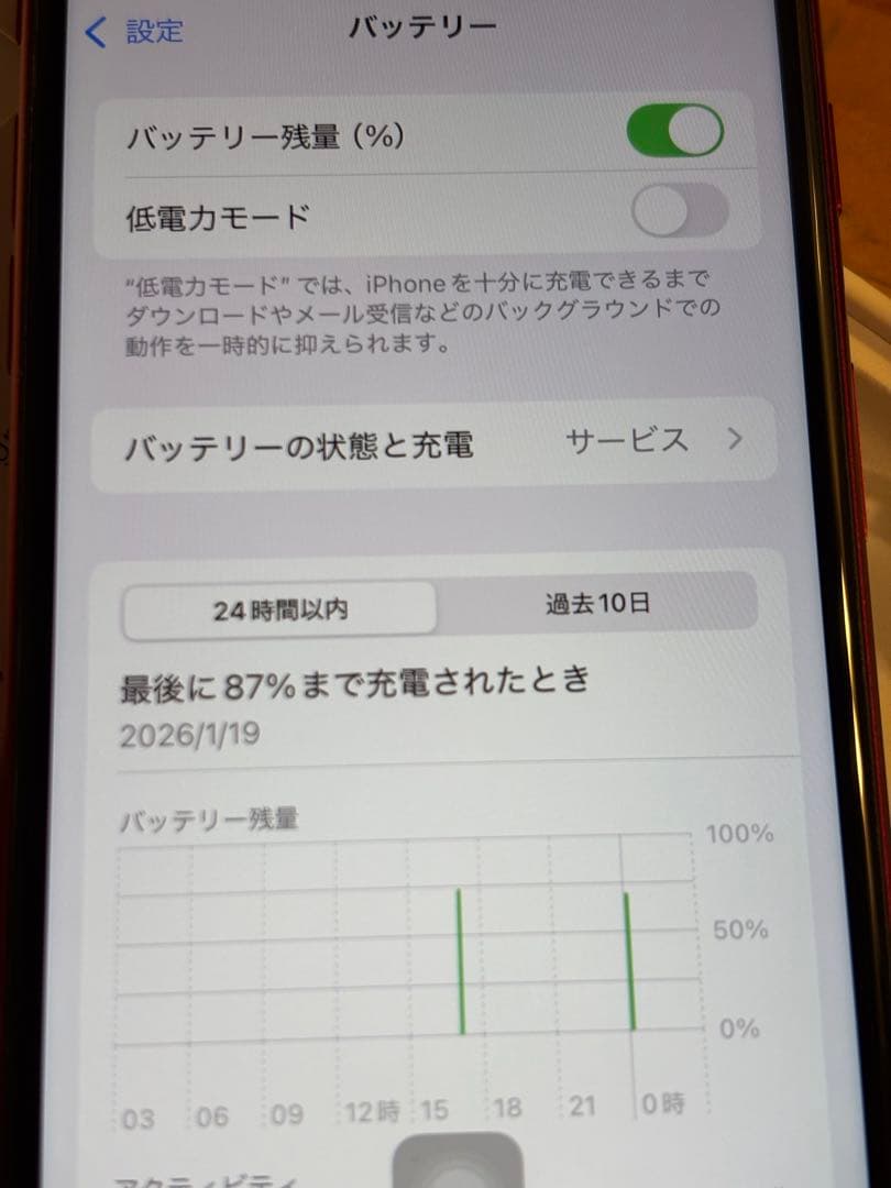 iPhone SE 第3世代 128GB (PRODUCT)RED