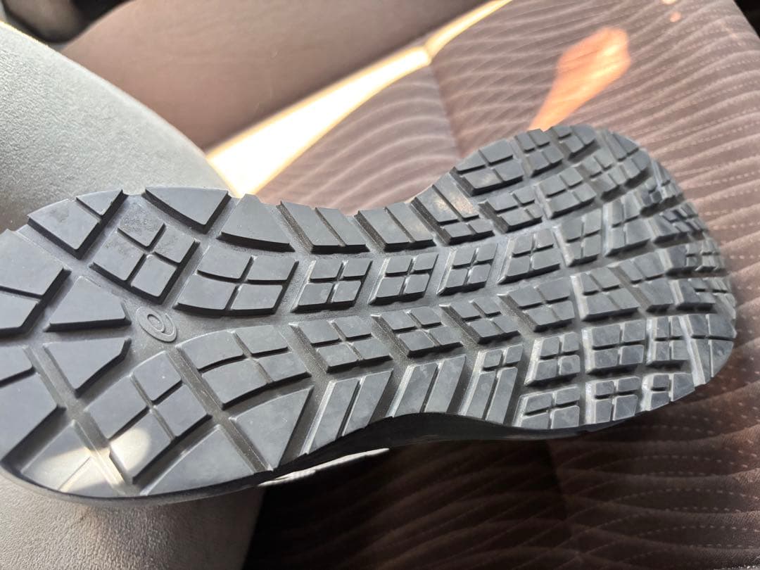 「ASICS 安全靴 ウィンジョブ CP113 25.5 ブラック アシックス