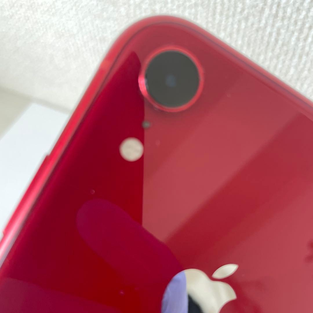 Apple iPhone XR 赤 128GB SIMフリー Face ID不可