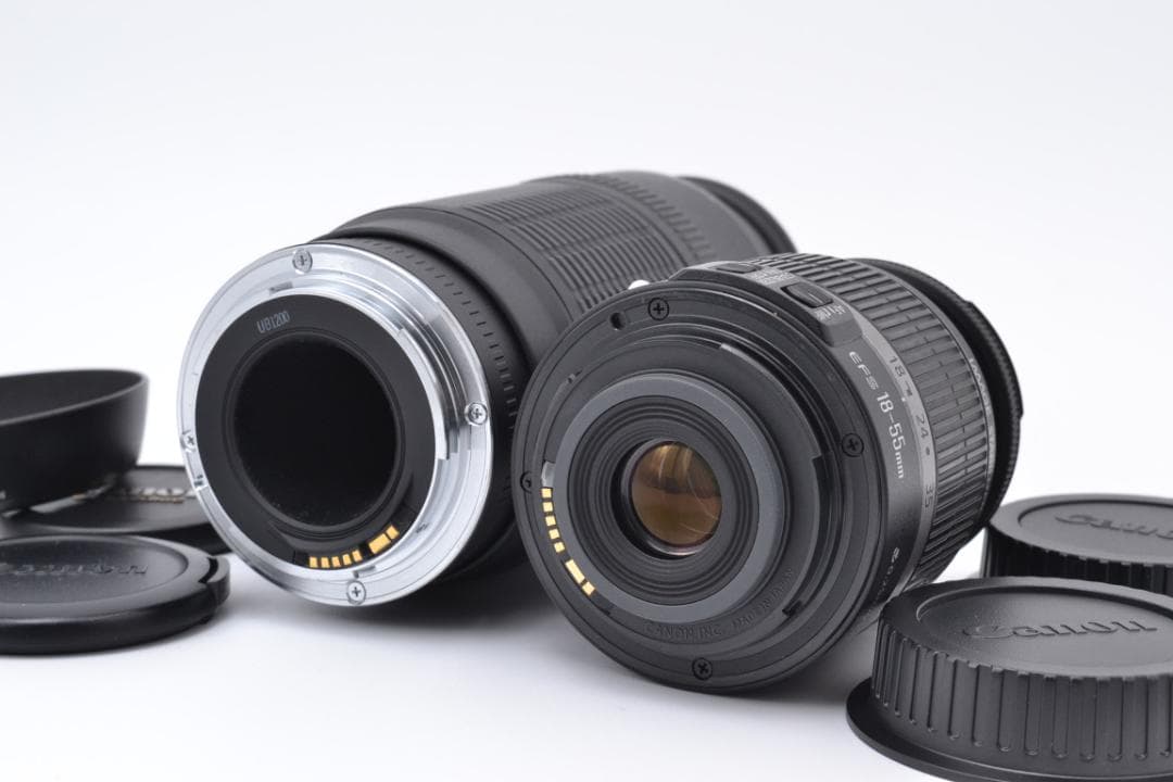 ■ 美品・S数極少 ■ キャノン　Canon KissX7 ダブルレンズ