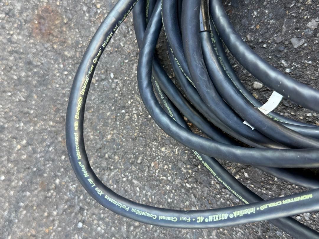 【送料込み】モンスターケーブル　RCA Interlink401XLN 4ch