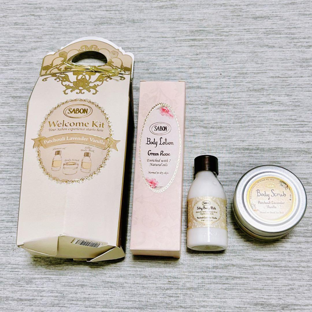 SABON サボン　ボディローション　スクラブ　ボディーミルク