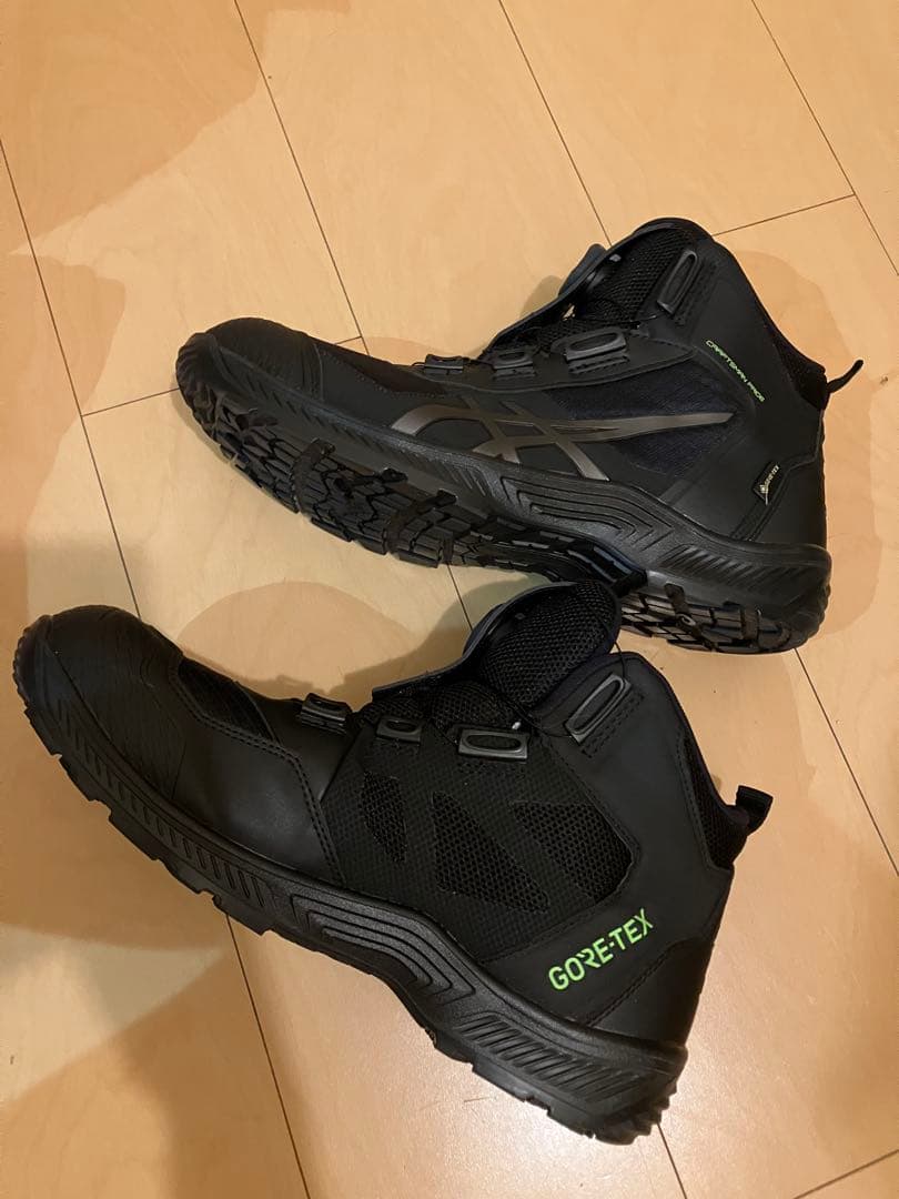 ASICS GORE-TEX 安全靴 ブラック アシックス　CP604