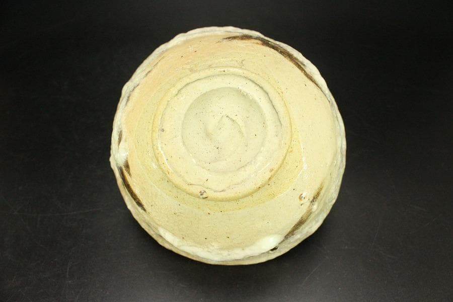 茶道具 抹茶茶碗 泡装飾 在印 木箱入(メ1774)