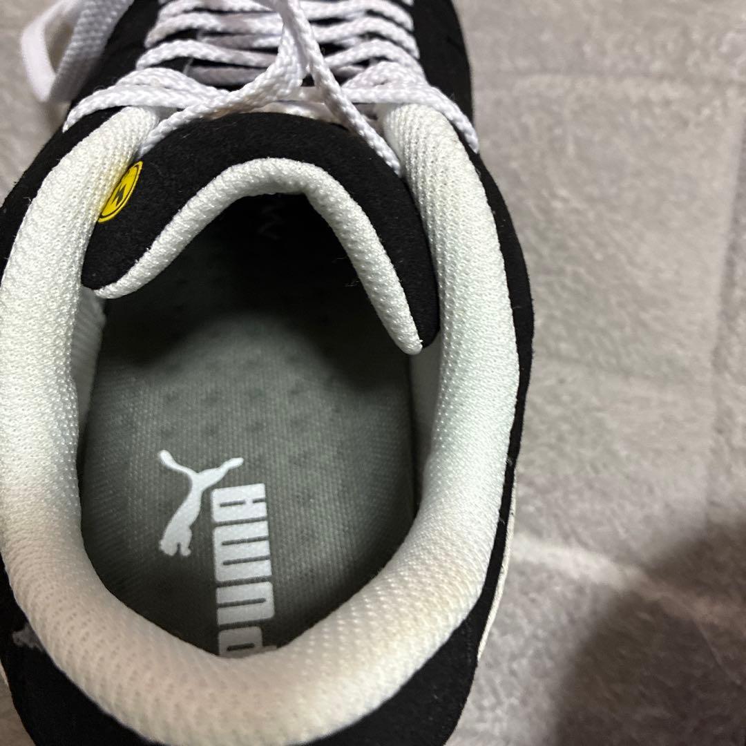 Puma ブラック 安全靴スニーカー