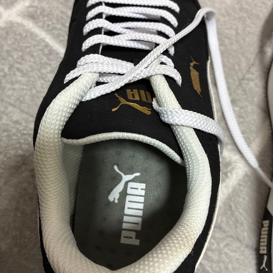 Puma ブラック 安全靴スニーカー