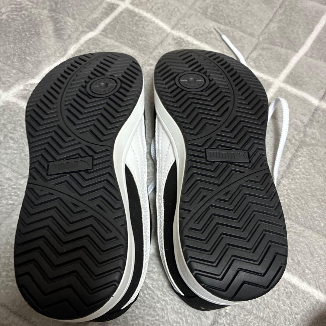 Puma ブラック 安全靴スニーカー