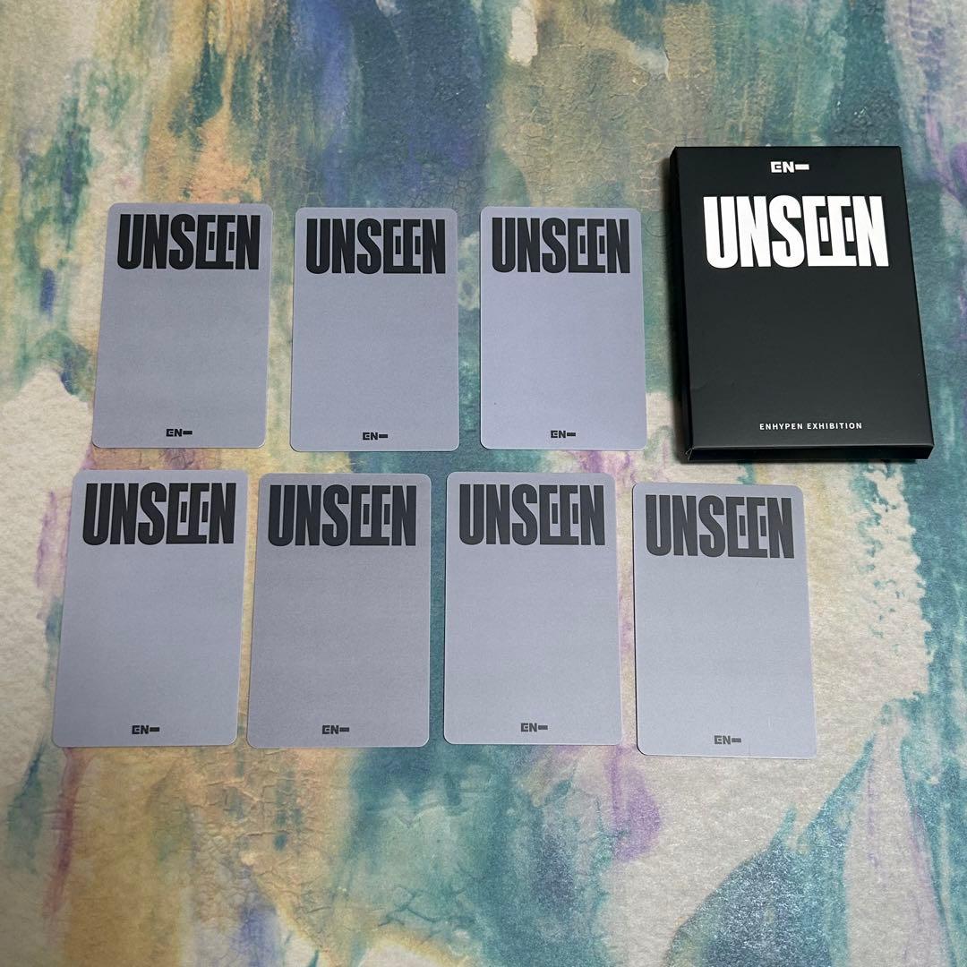 ENHYPEN UNSEEN 韓国 入場特典 TYPEA 7枚コンプセット