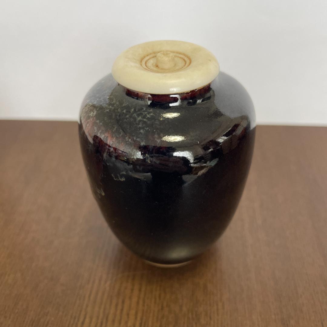 ⏰【土日限定セール！】茶入 仕覆＆共箱付 茶道具 抹茶 茶器