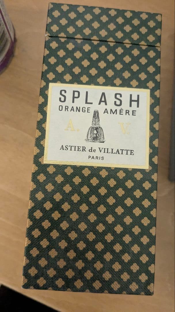 ASTIER Splash Orange Amèreオーデコロン