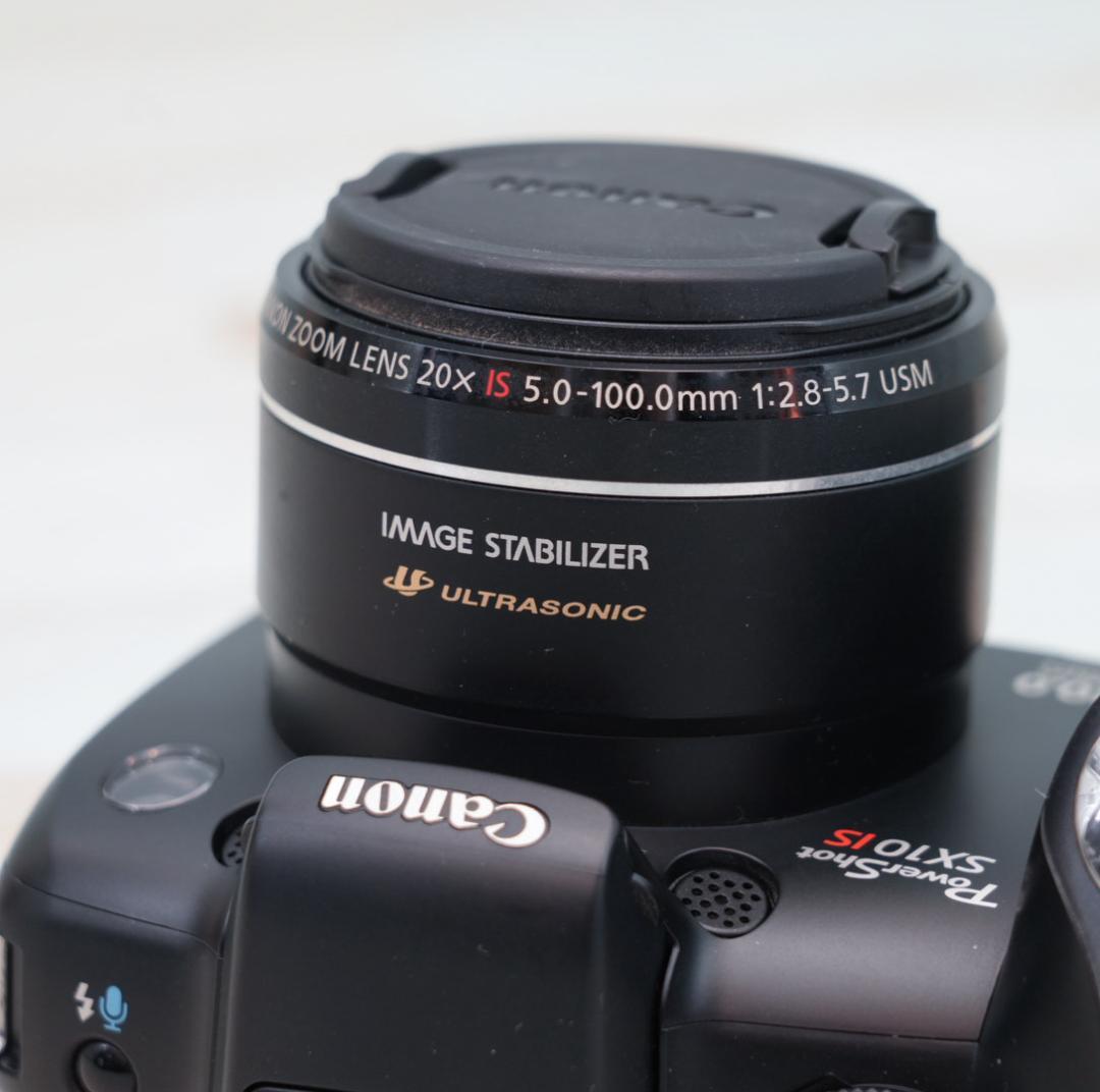 【極美品】Canon PowerShot SX10 IS 単3電池駆動